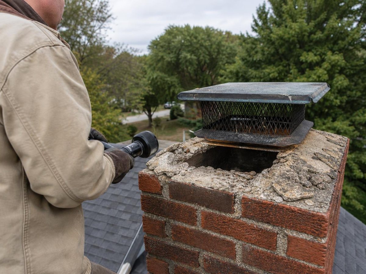 Burns Chimney Repair work in Toluca Lake